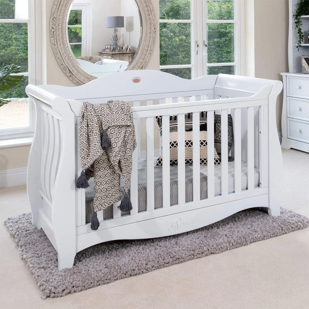Boori Sleigh Royale 2 Piece Nursery Set 2023 - White