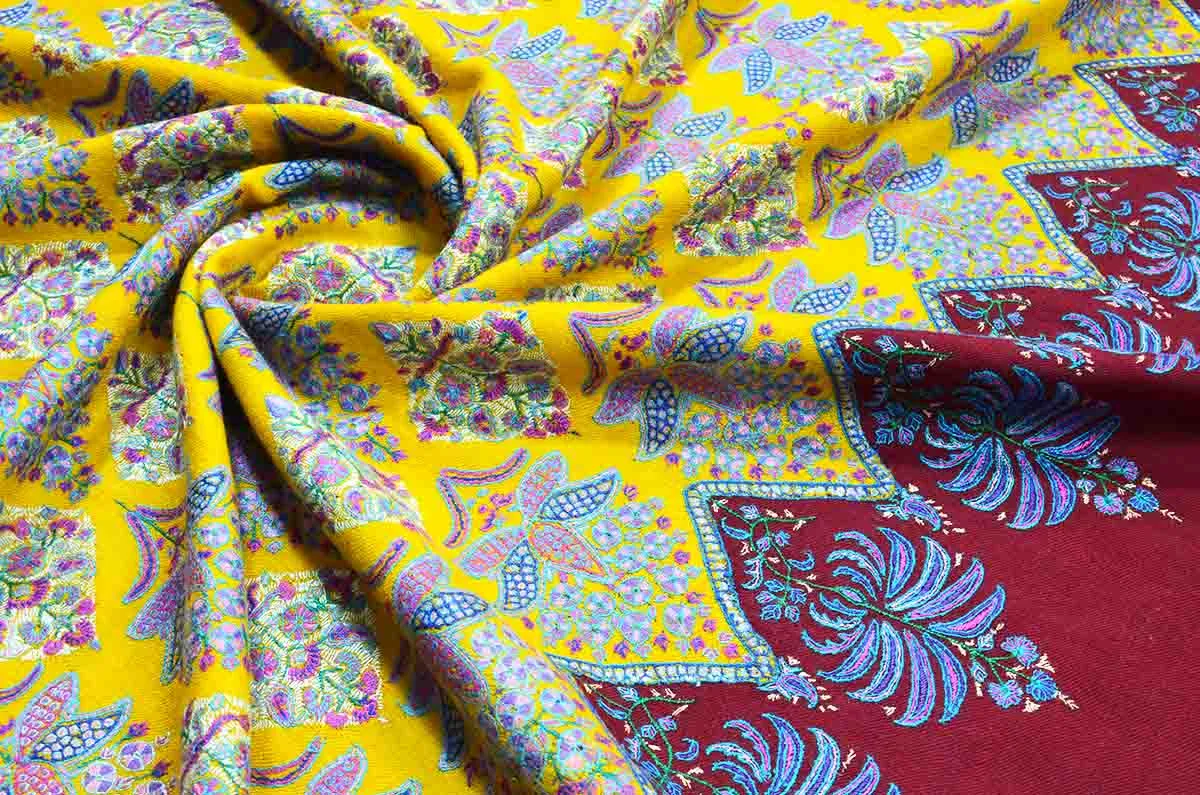 booti emb. shawl - 4896