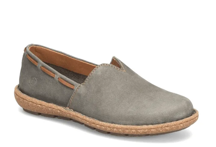Born Women's Naya Grey Slip On Shoe BR0027822
