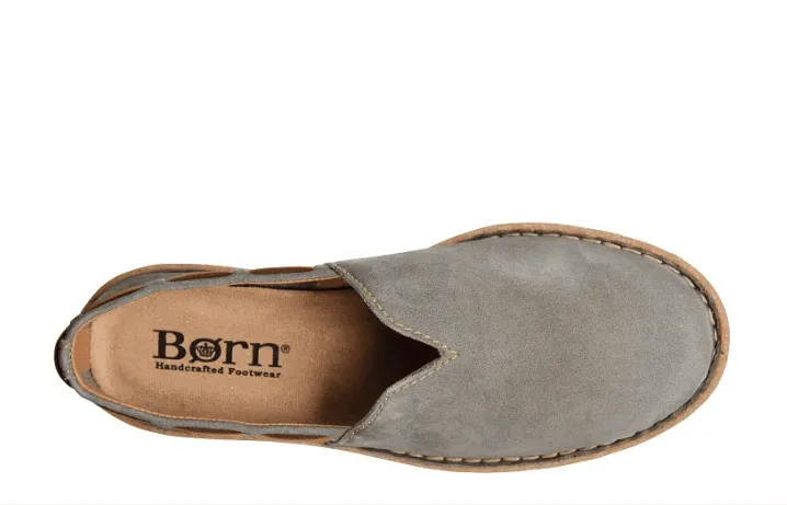 Born Women's Naya Grey Slip On Shoe BR0027822