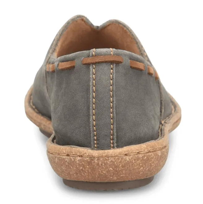 Born Women's Naya Grey Slip On Shoe BR0027822