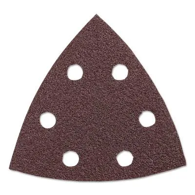 Bosch Tool Corporation RED DETAIL SANDING TRIANGLE  240-GRIT (5PK), SDTR240