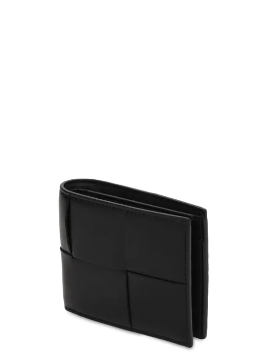 Bottega Veneta   Cassette leather bi-fold wallet 