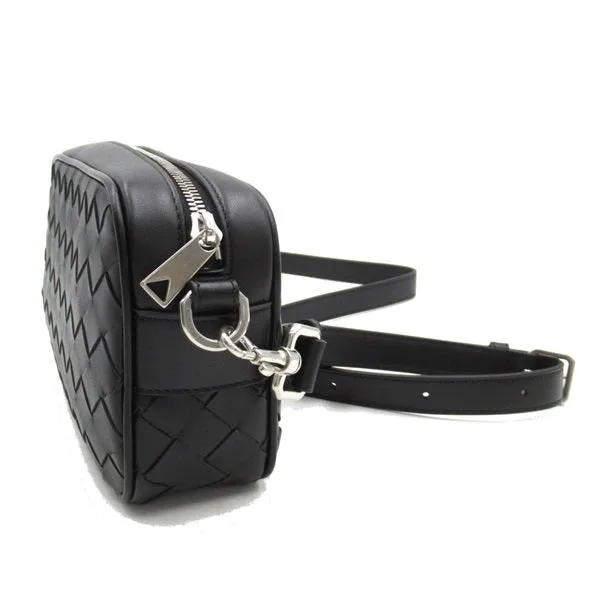 Bottega Veneta Intrecciato Mini Crossbody Bag Leather Crossbody Bag 765911V2HL18803 in Excellent Condition
