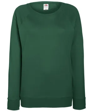 Bottle Green - Women's lightweight raglan sweatshirt