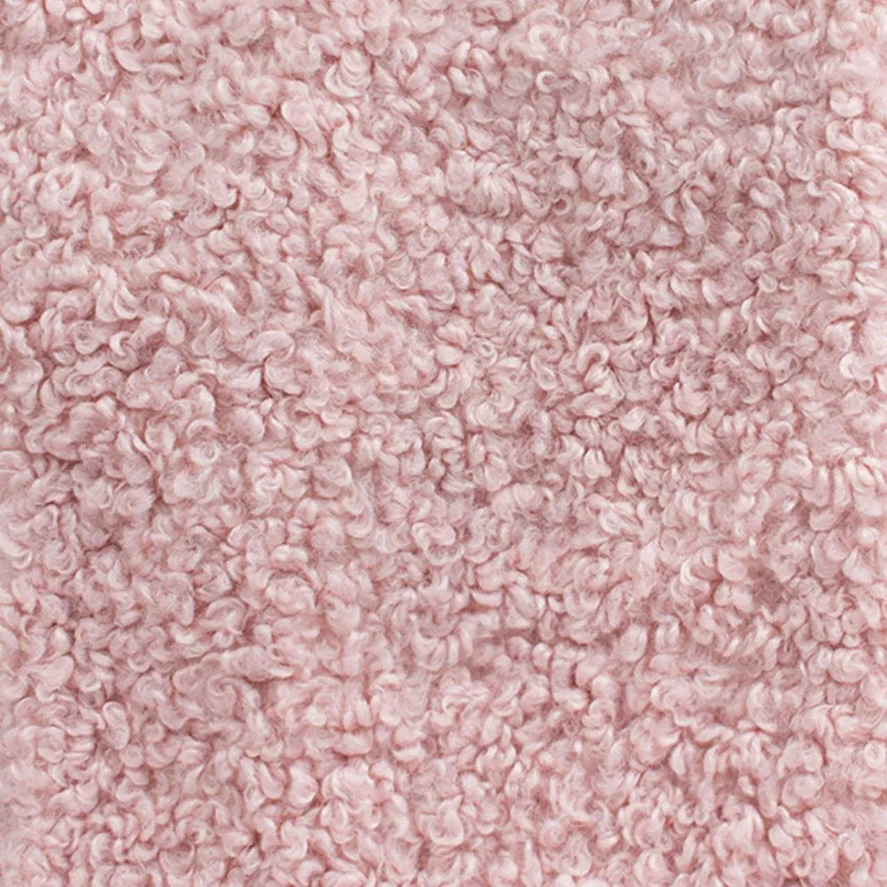 Boucle Long  Hot Water Bottle | Rose Quartz