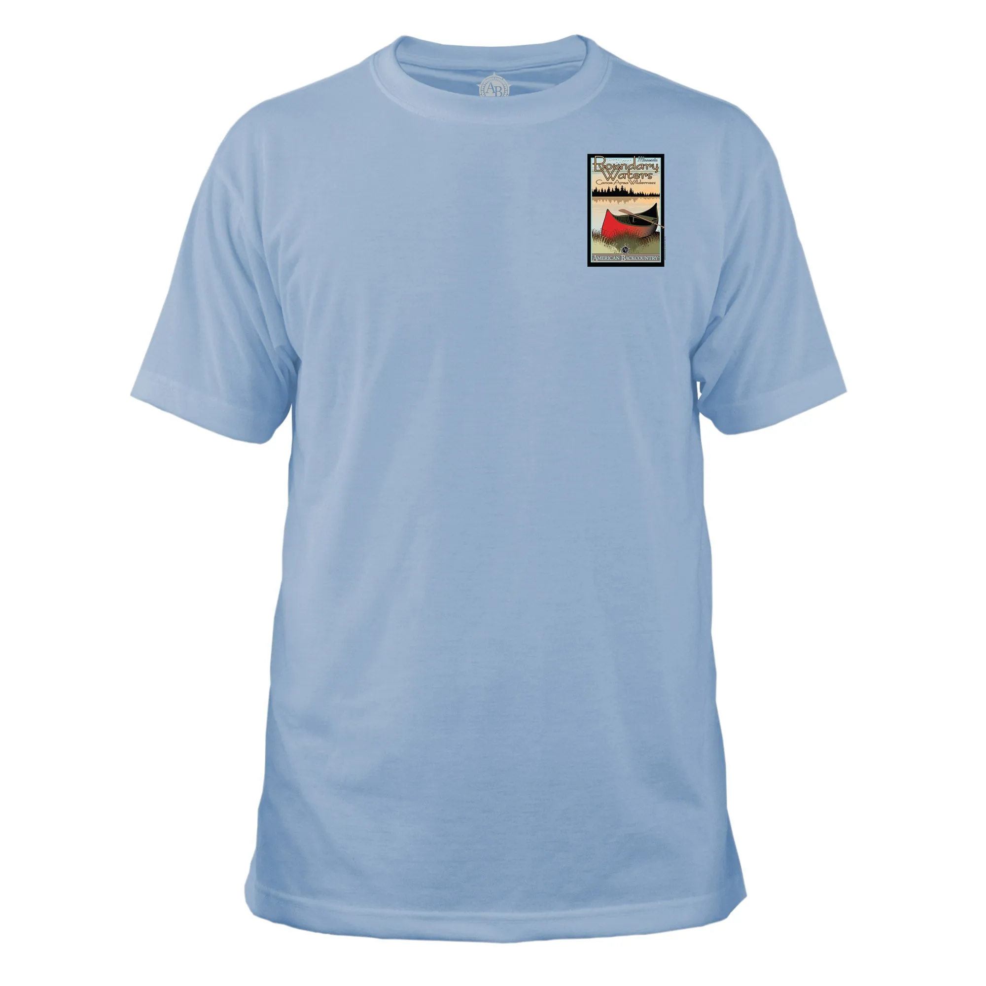 Boundary Waters Vintage Destinations Basic Crew T-Shirt