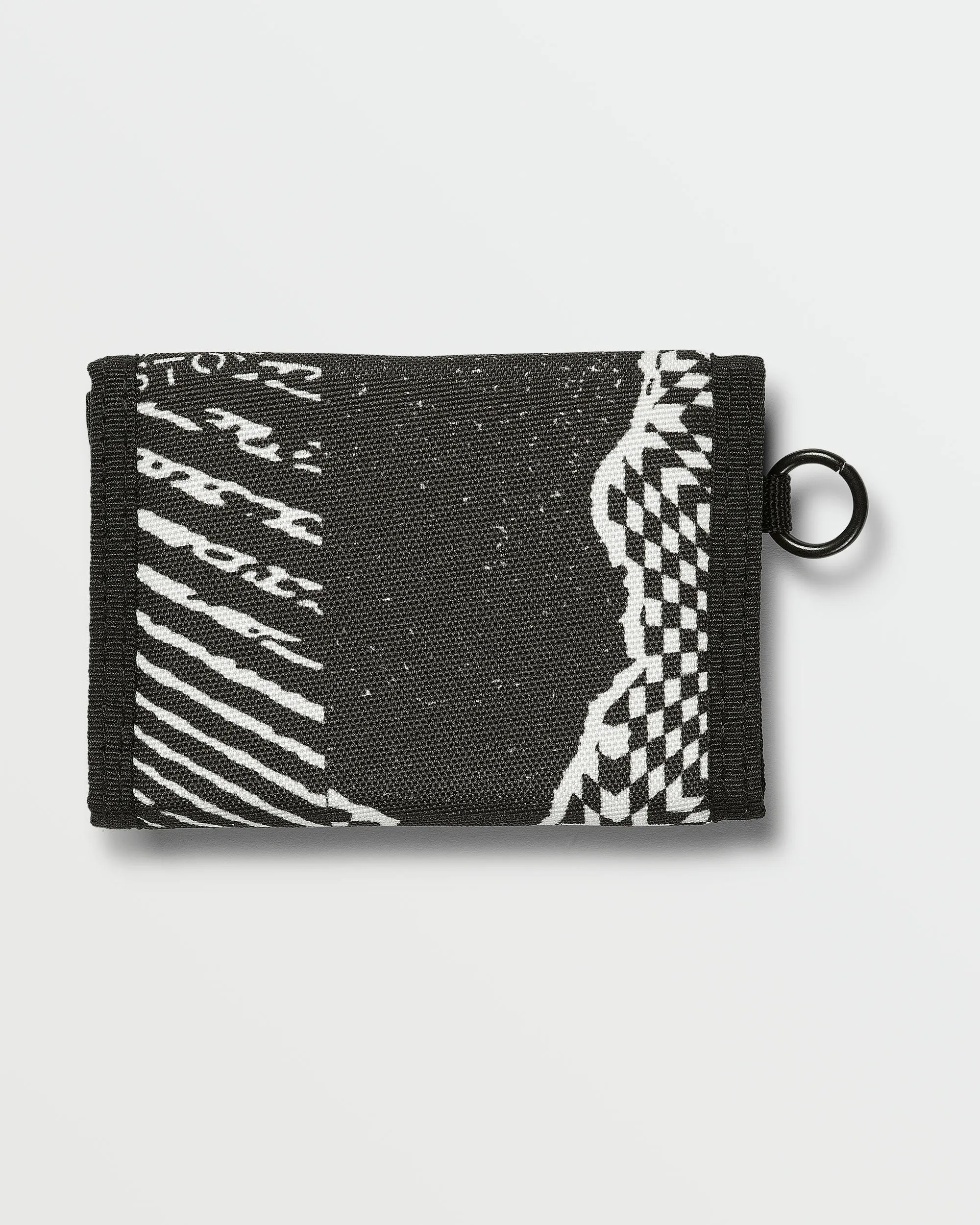 Box Stone Wallet - Black White