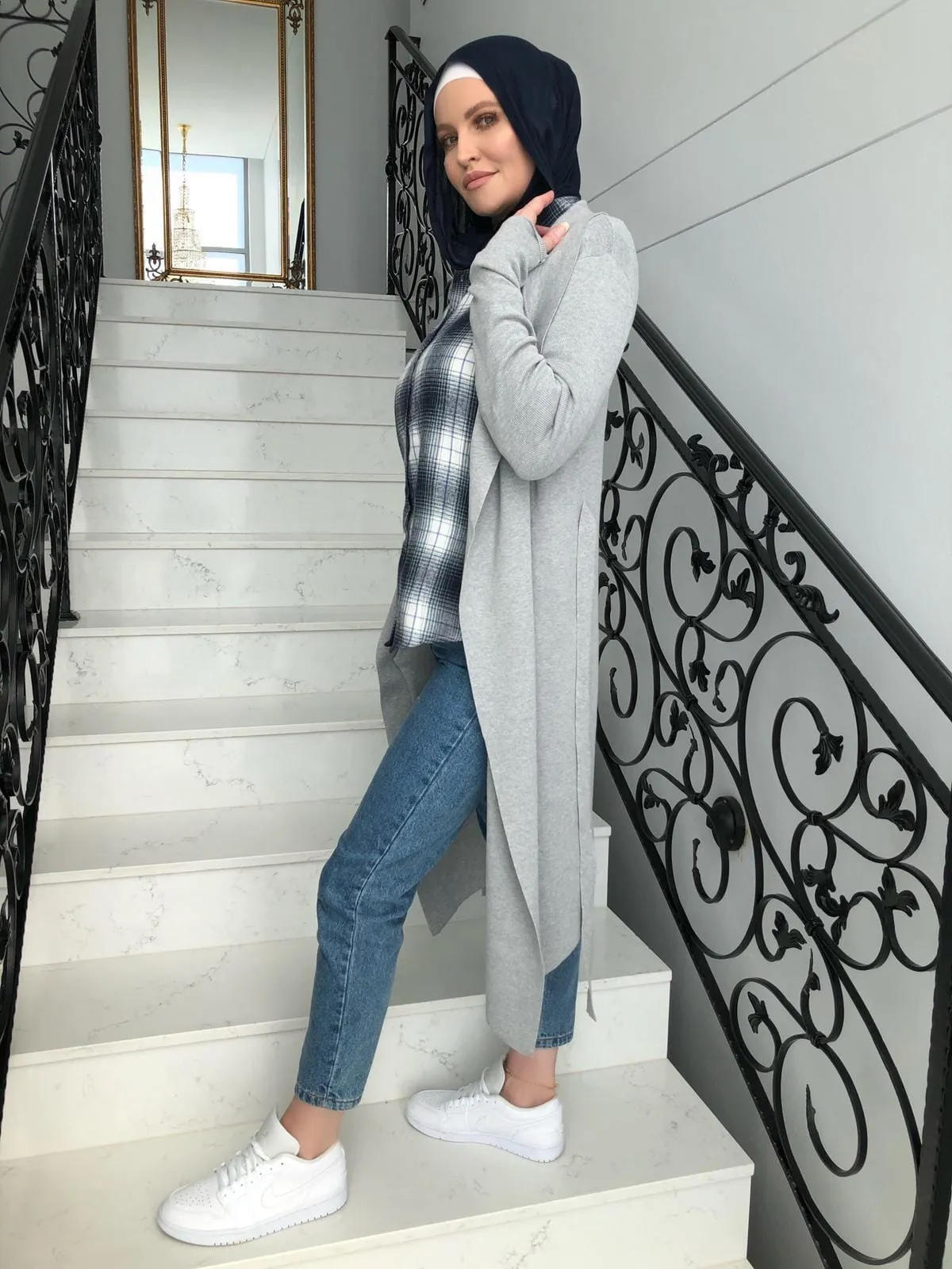 Boyfriend Check Shirt