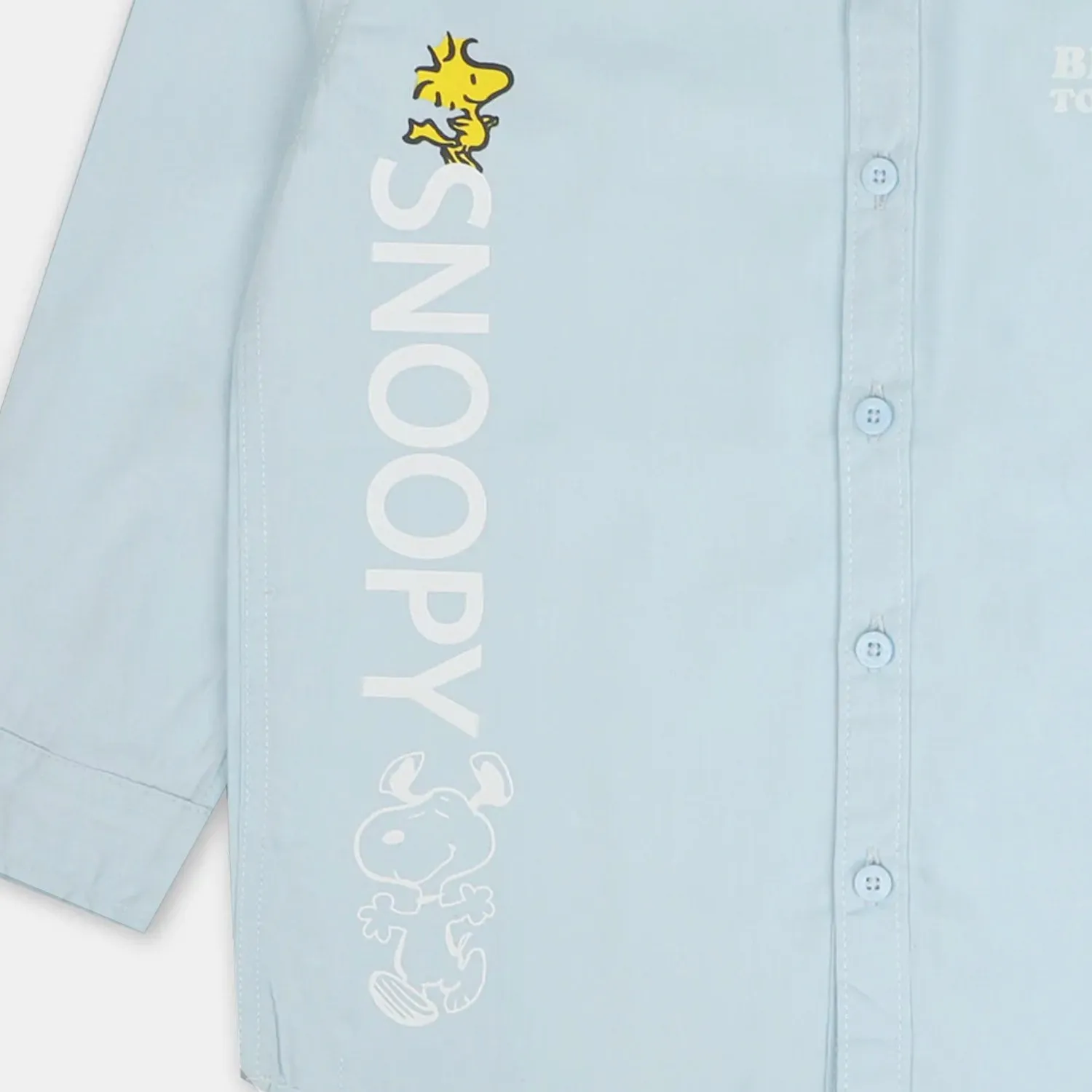 Boys Casual Shirt Character- SKY BLUE
