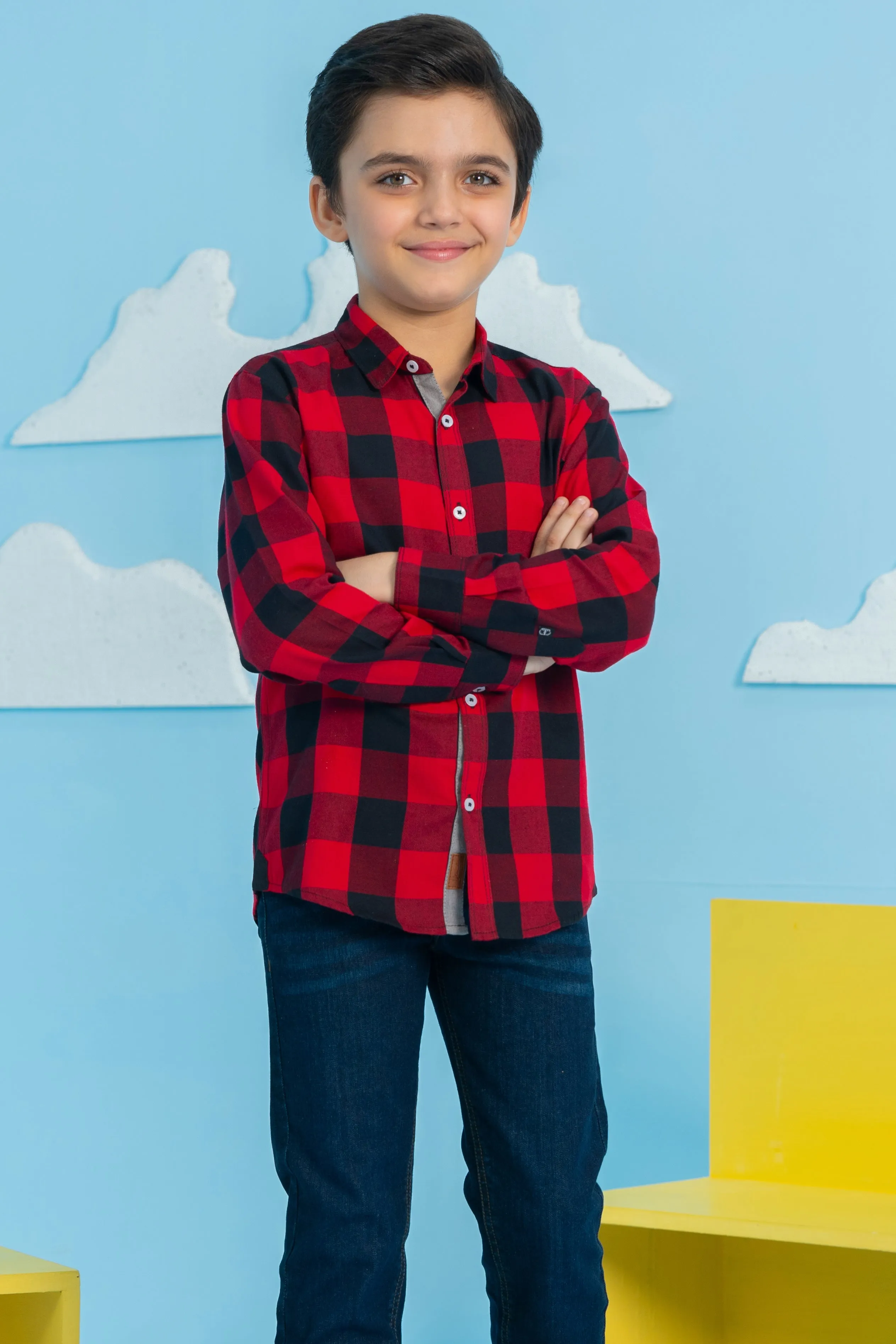 Boys FIRAS Cotton Casual Shirt