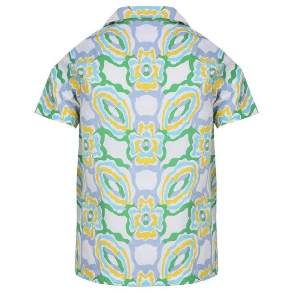 BOYS SHORT SLEEVE SHIRT - MULTICOLOR
