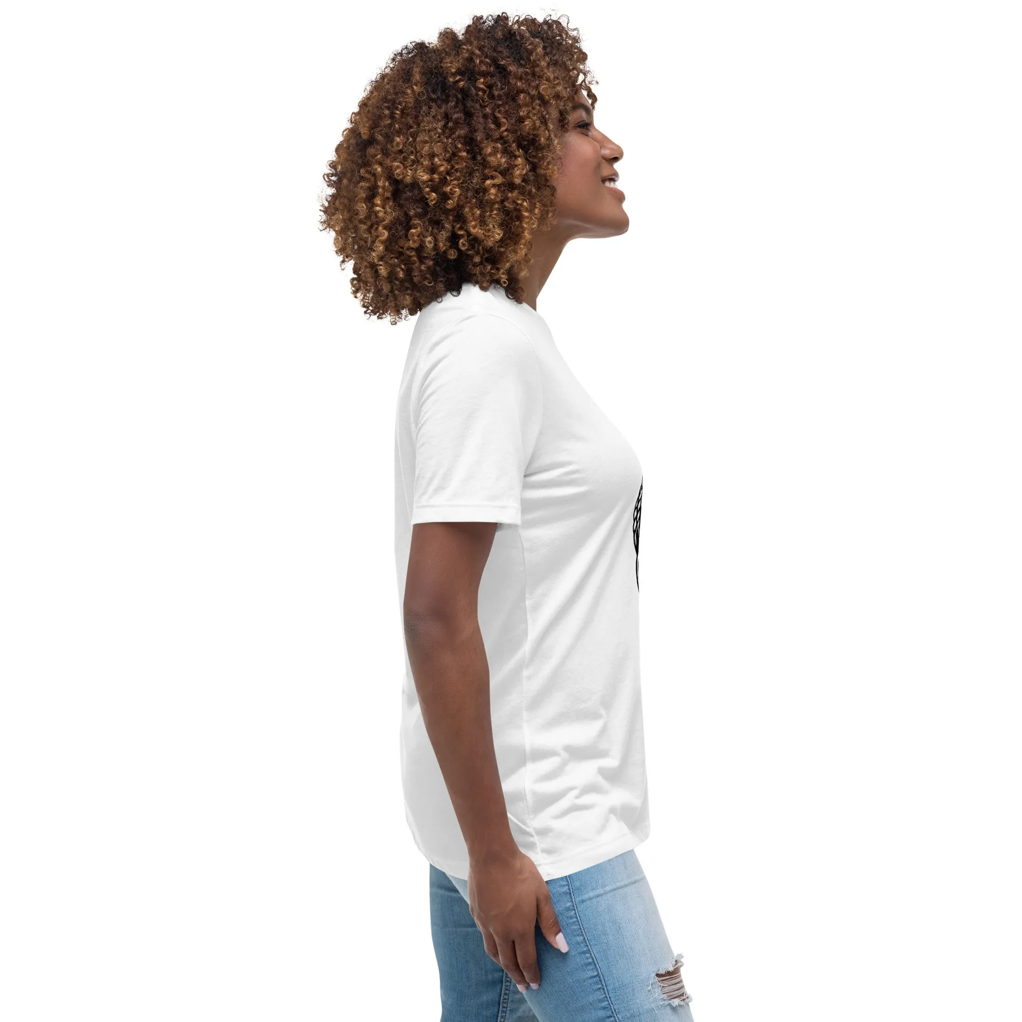 Braided Bun Women's Short Sleeve T-Shirt