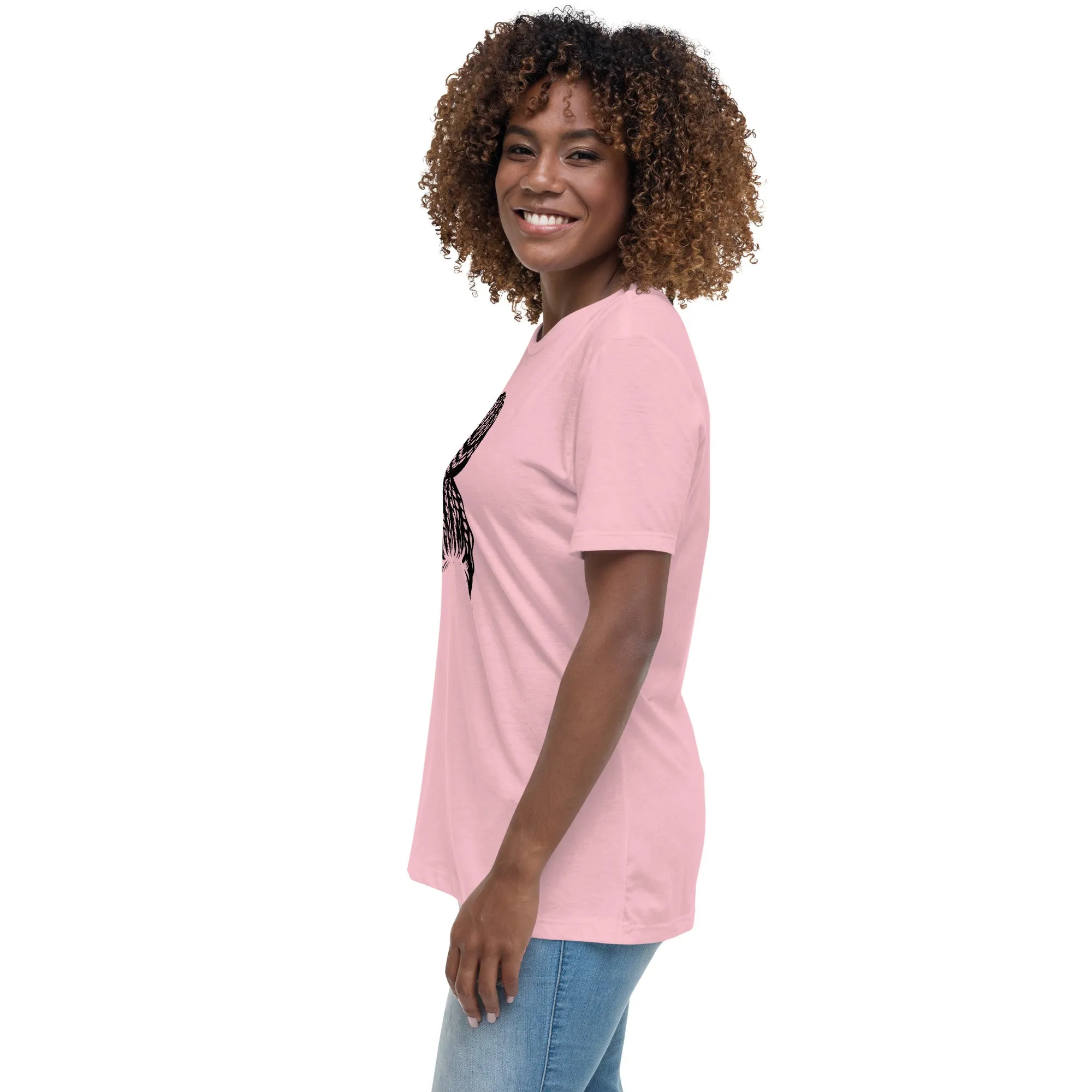 Braided Bun Women's Short Sleeve T-Shirt
