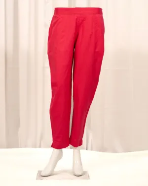 Breathable Cotton Straight Pants