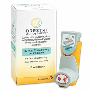Breztri 160/7.2/5 Mcg Aerosphere 120'S