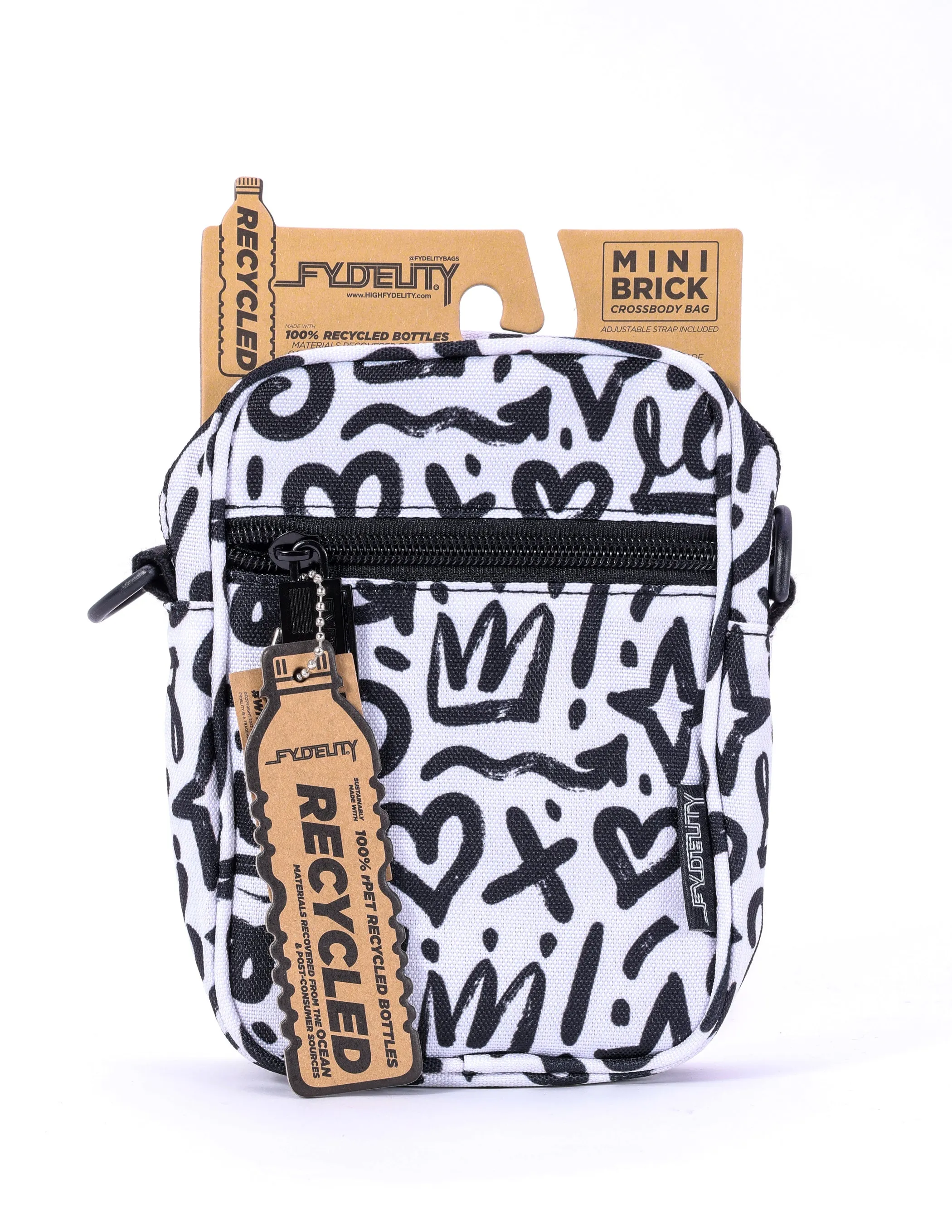 Brick Bag | Mini Crossbody | Recycled RPET | King Me