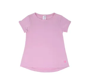 Bridget Basic Tee - Cotton Candy Pink