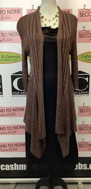 Bronze Twinkle Cardigan (Size S/M)