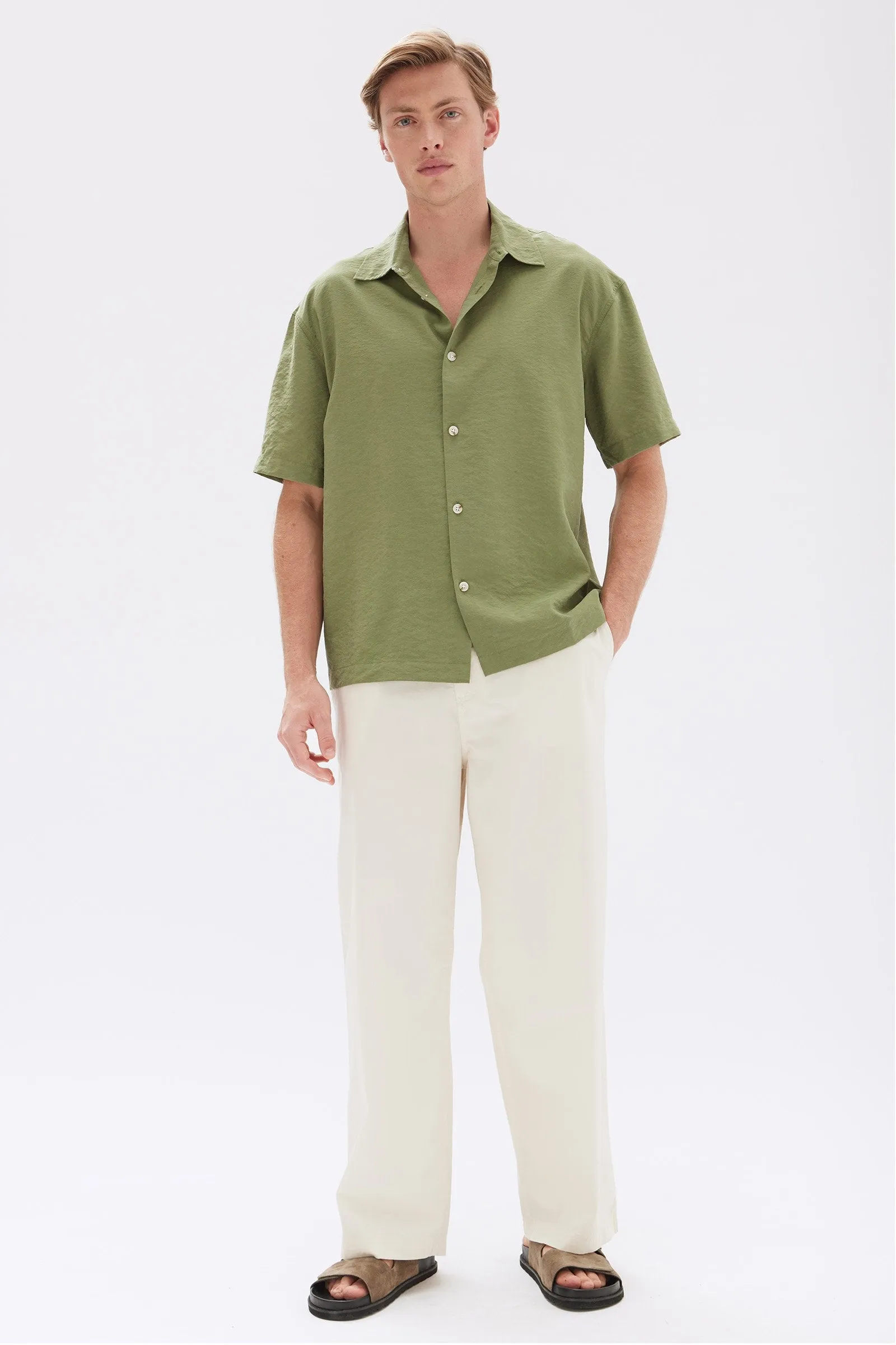 Brook Silk Short Sleeve Shirt