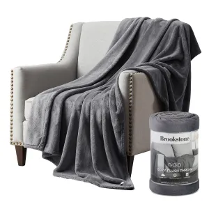 Brookstone NAP Plush Throw