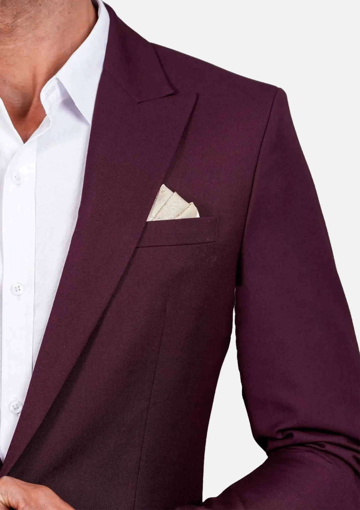 Bryant Mulberry Twill Jacket