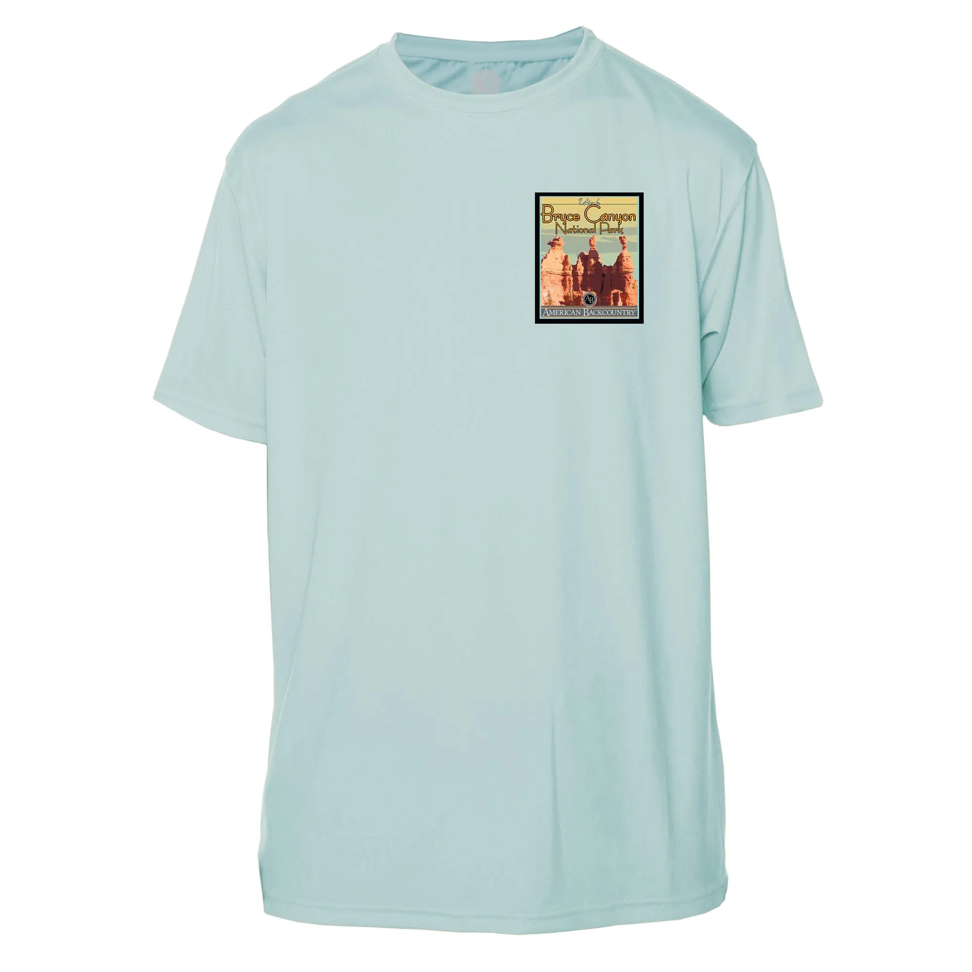 Bryce Canyon National Park Vintage Destinations Short Sleeve Microfiber Men's T-Shirt