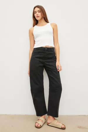 BRYLIE SANDED TWILL UTILITY PANT