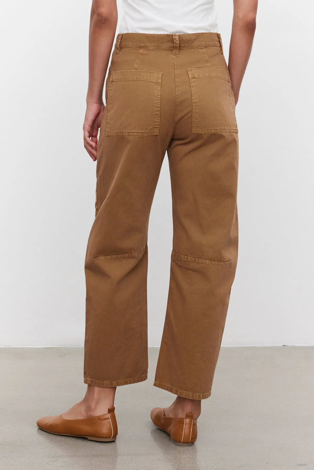 BRYLIE SANDED TWILL UTILITY PANT
