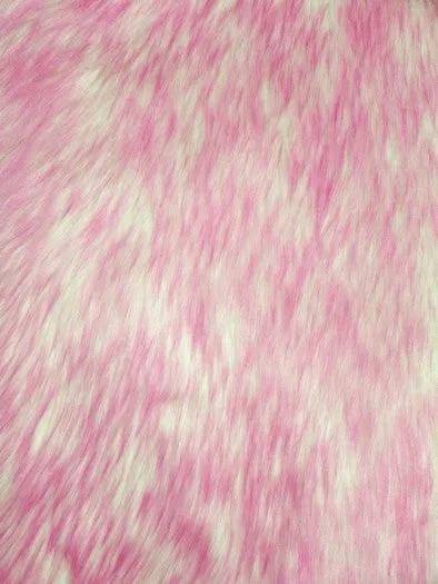 Bubble Gum Candy Shag Fabric / Sold By The Yard