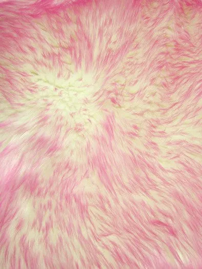 Bubble Gum Candy Shag Fabric / Sold By The Yard