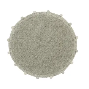 Bubbly Washable Rug - Olive