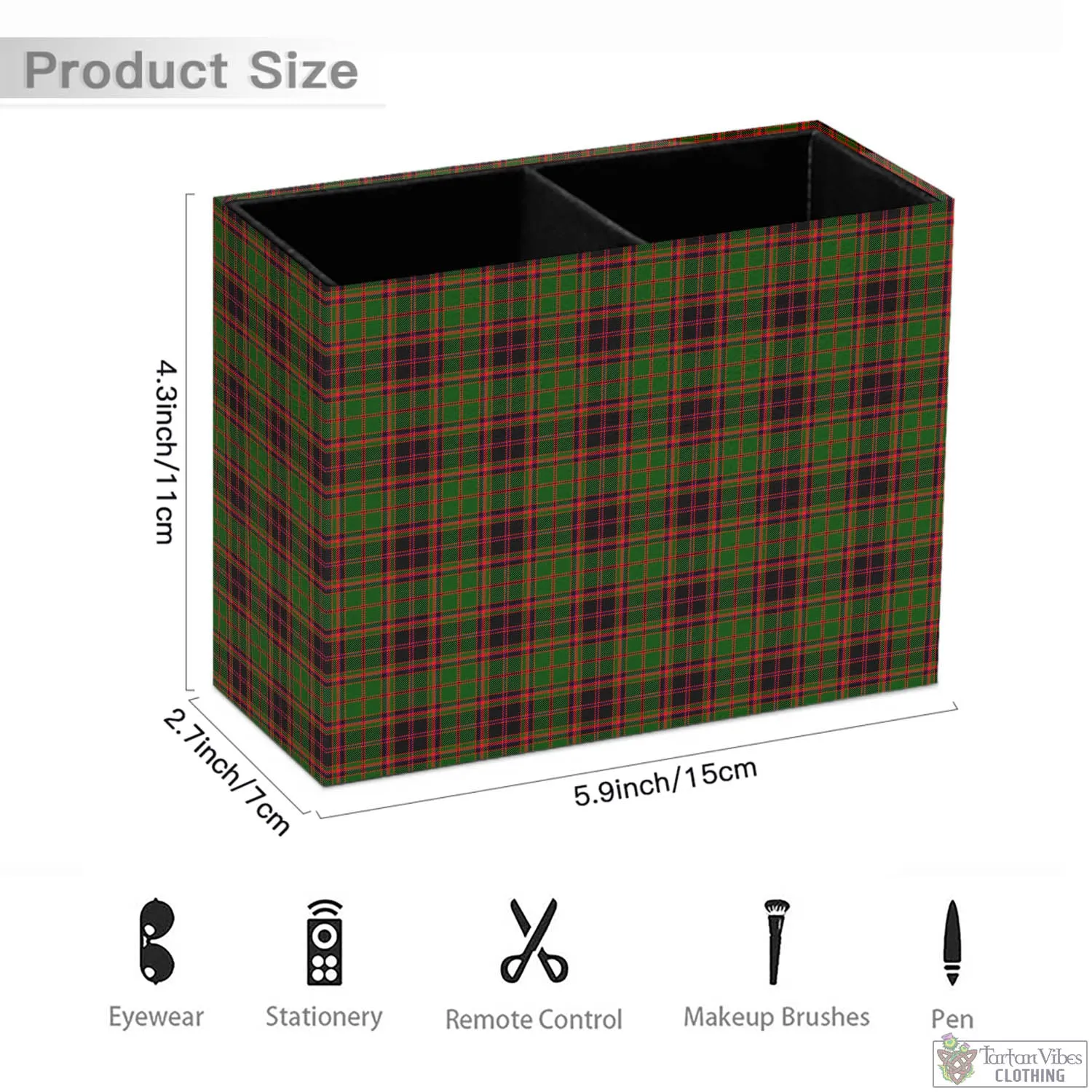 Buchan Tartan Pen Holder