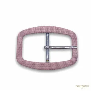 Buckle Covered in Fabric with a Flared Shape 1598- Gafforelli Srl