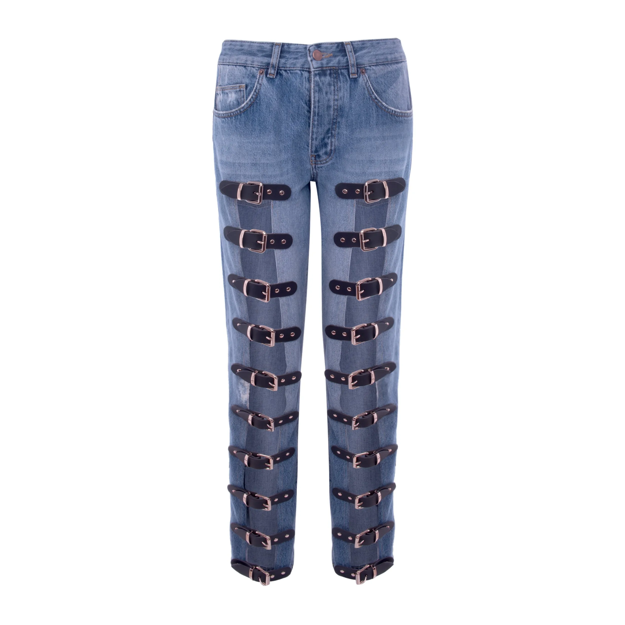 BUCKLE JEANS BLACK