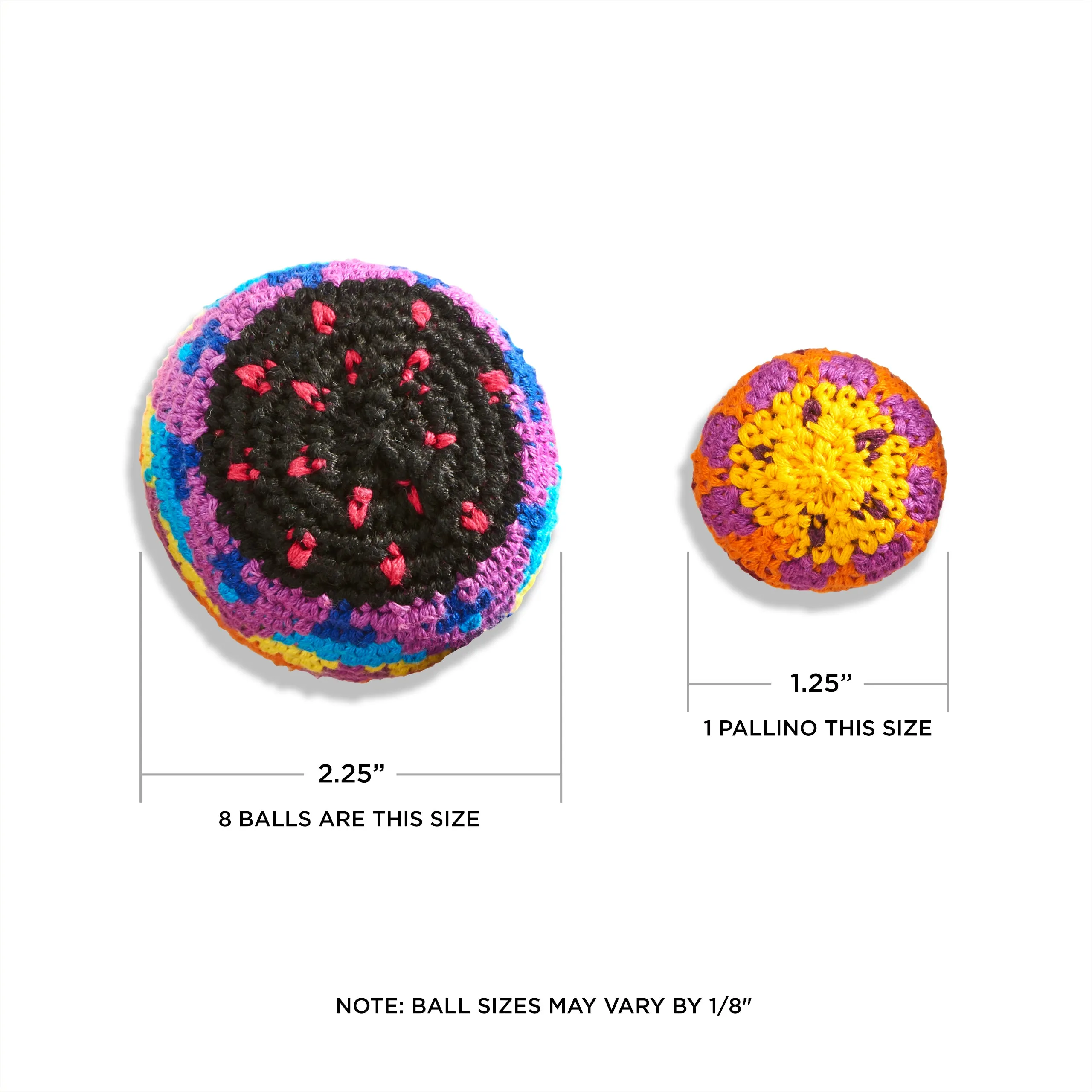 Buena Onda Games - Ultralight Bocce Ball Game -Perfect for Camping and Party