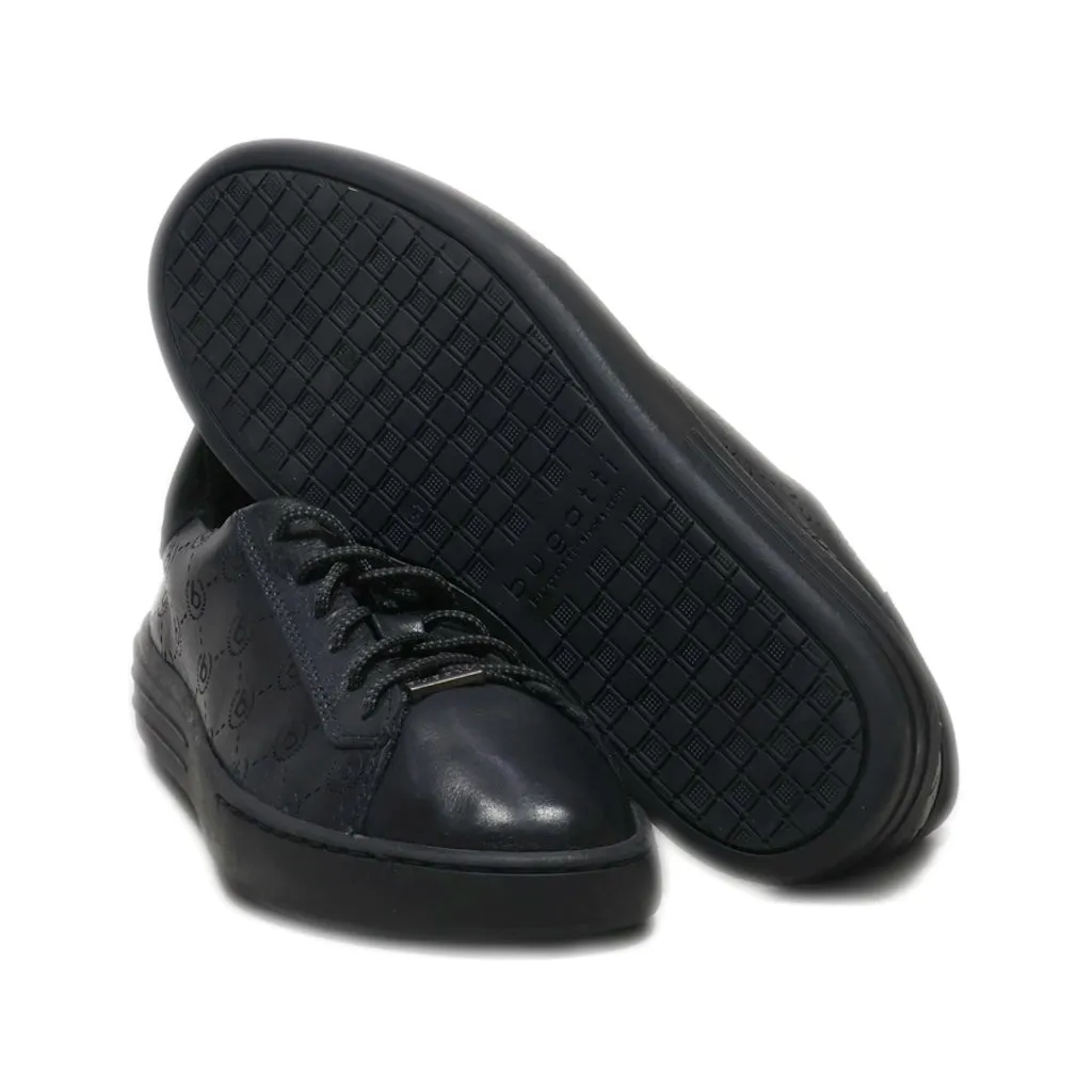 Bugatti Casual Lace Ups Leather Black Colour For Men