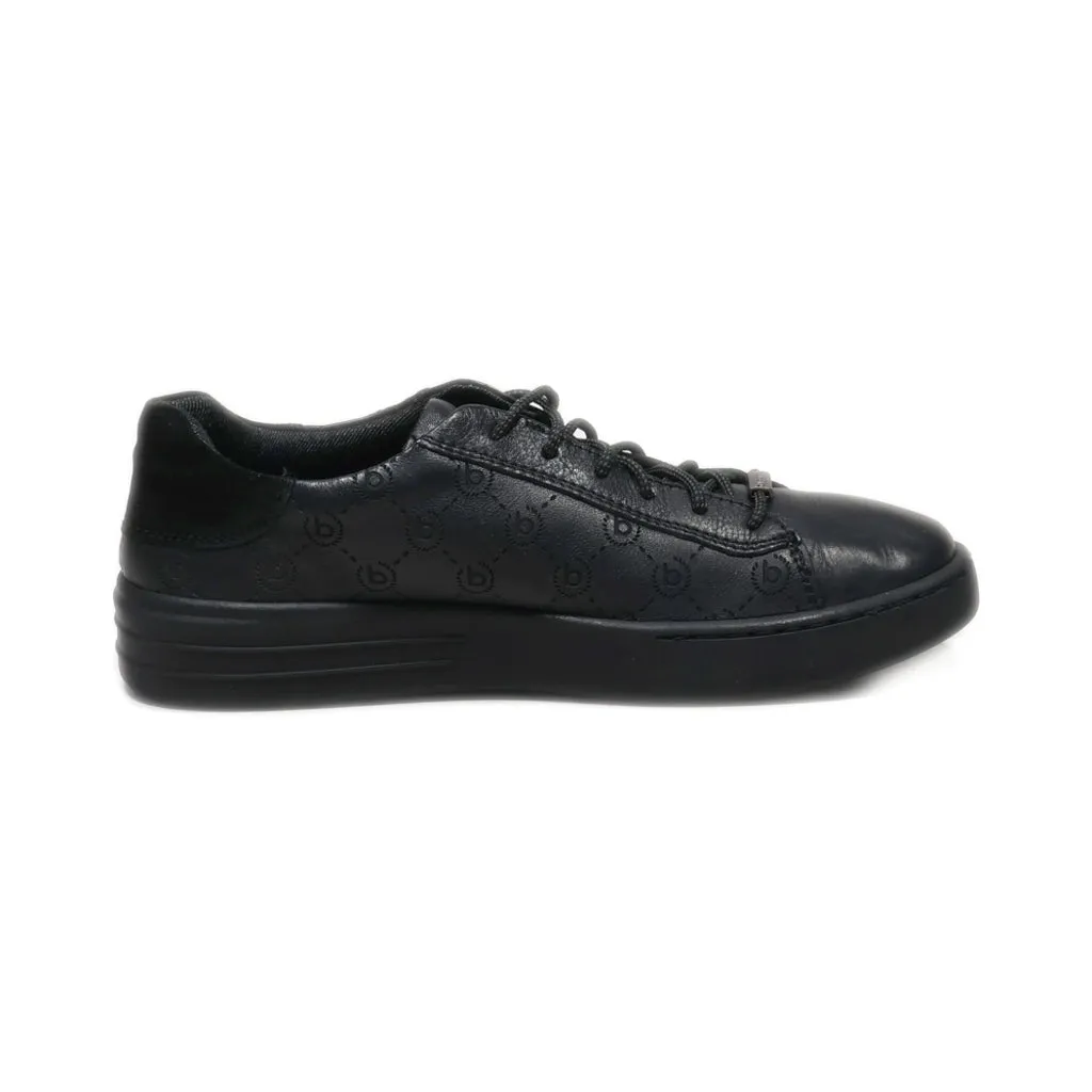 Bugatti Casual Lace Ups Leather Black Colour For Men