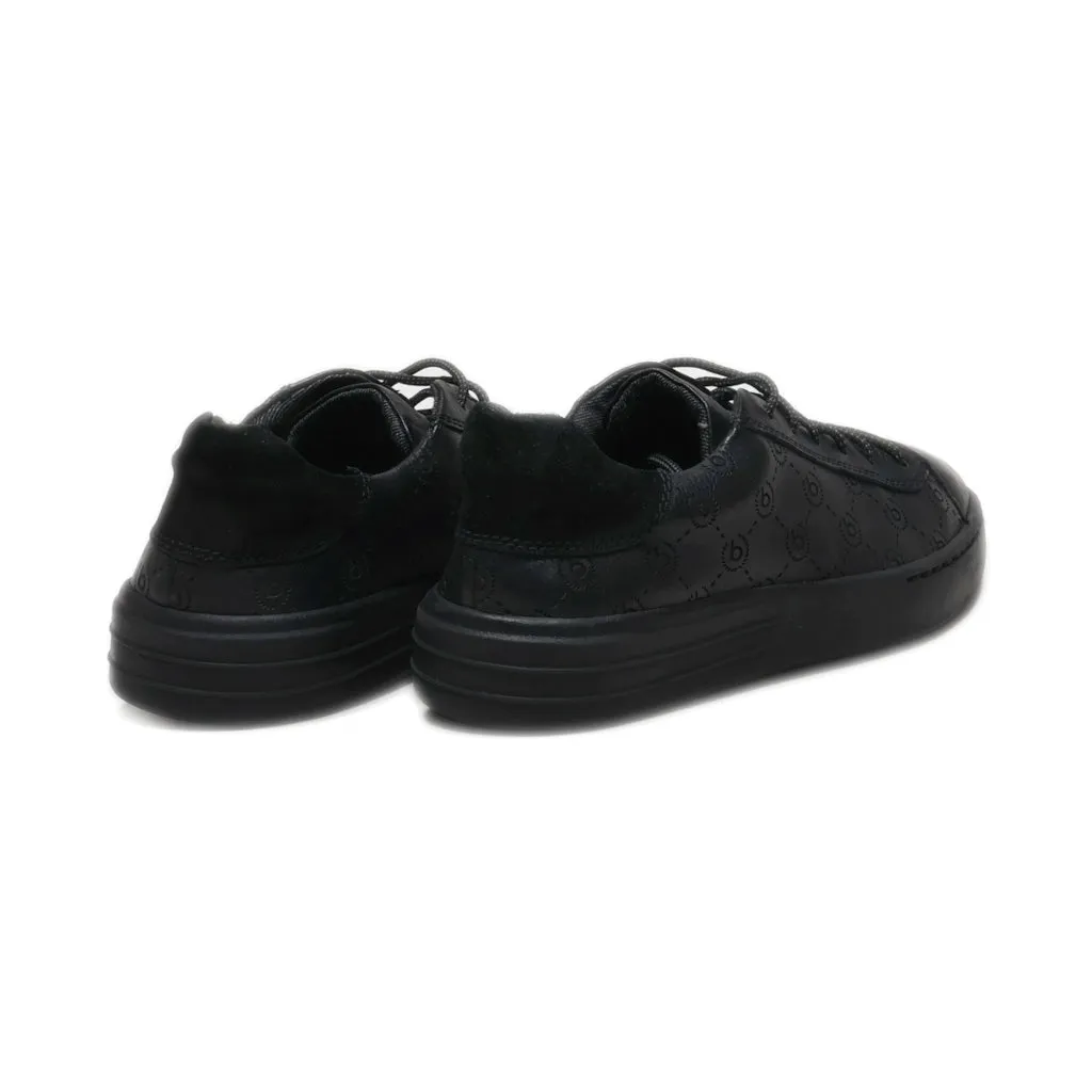 Bugatti Casual Lace Ups Leather Black Colour For Men