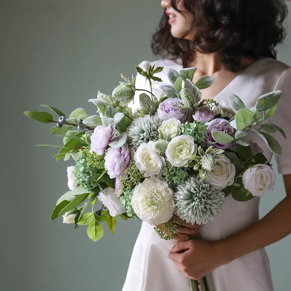 Bulk Exclusive 8 Colors 17" Bridal Bouquet for Wedding Wholesale