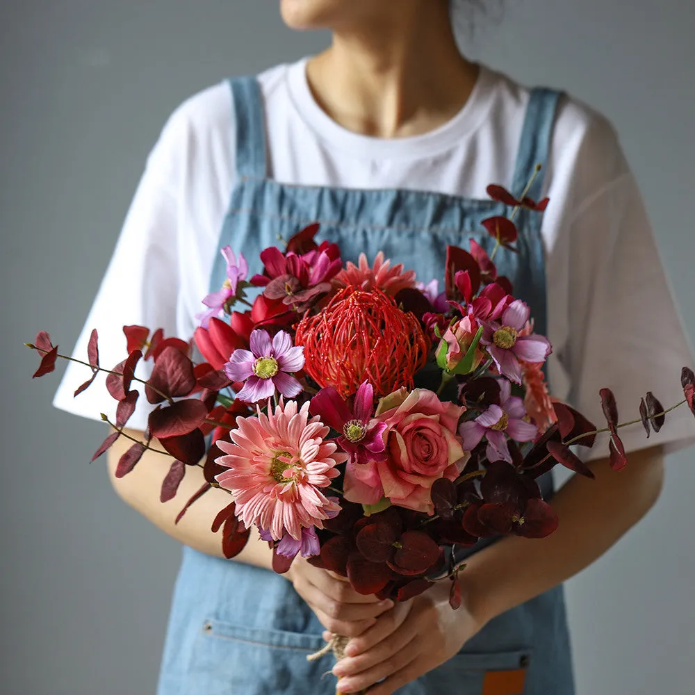 Bulk Exclusive 8 Colors 17" Bridal Bouquet for Wedding Wholesale