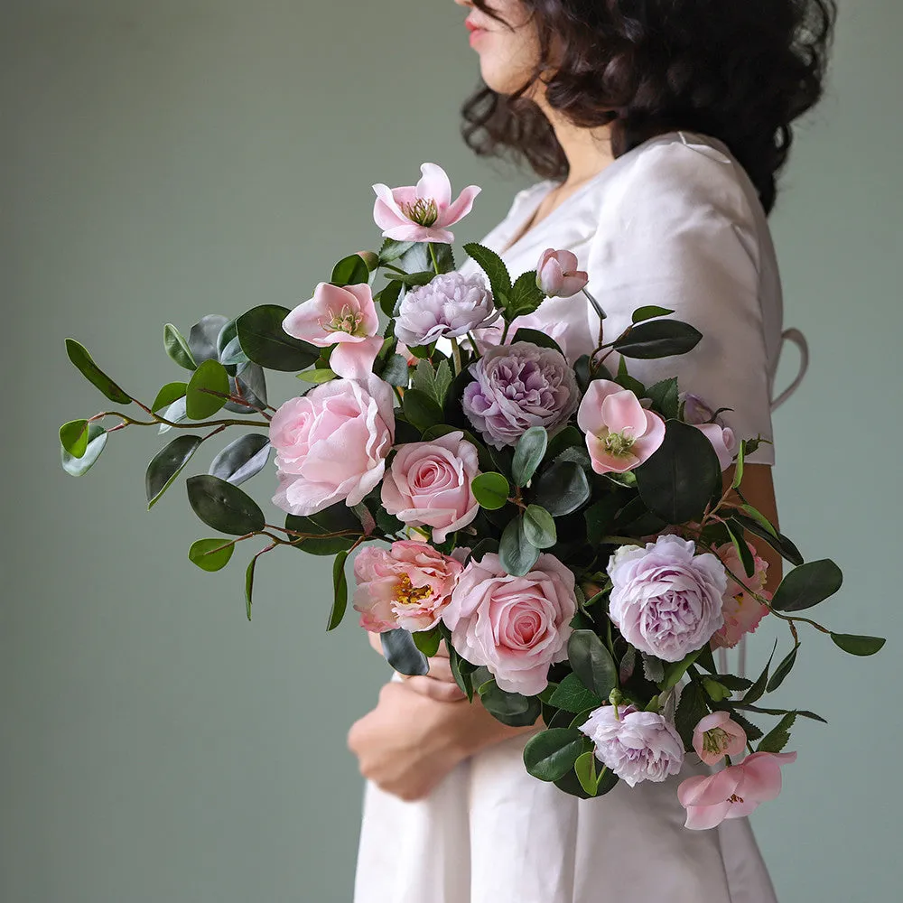 Bulk Exclusive 8 Colors 17" Bridal Bouquet for Wedding Wholesale