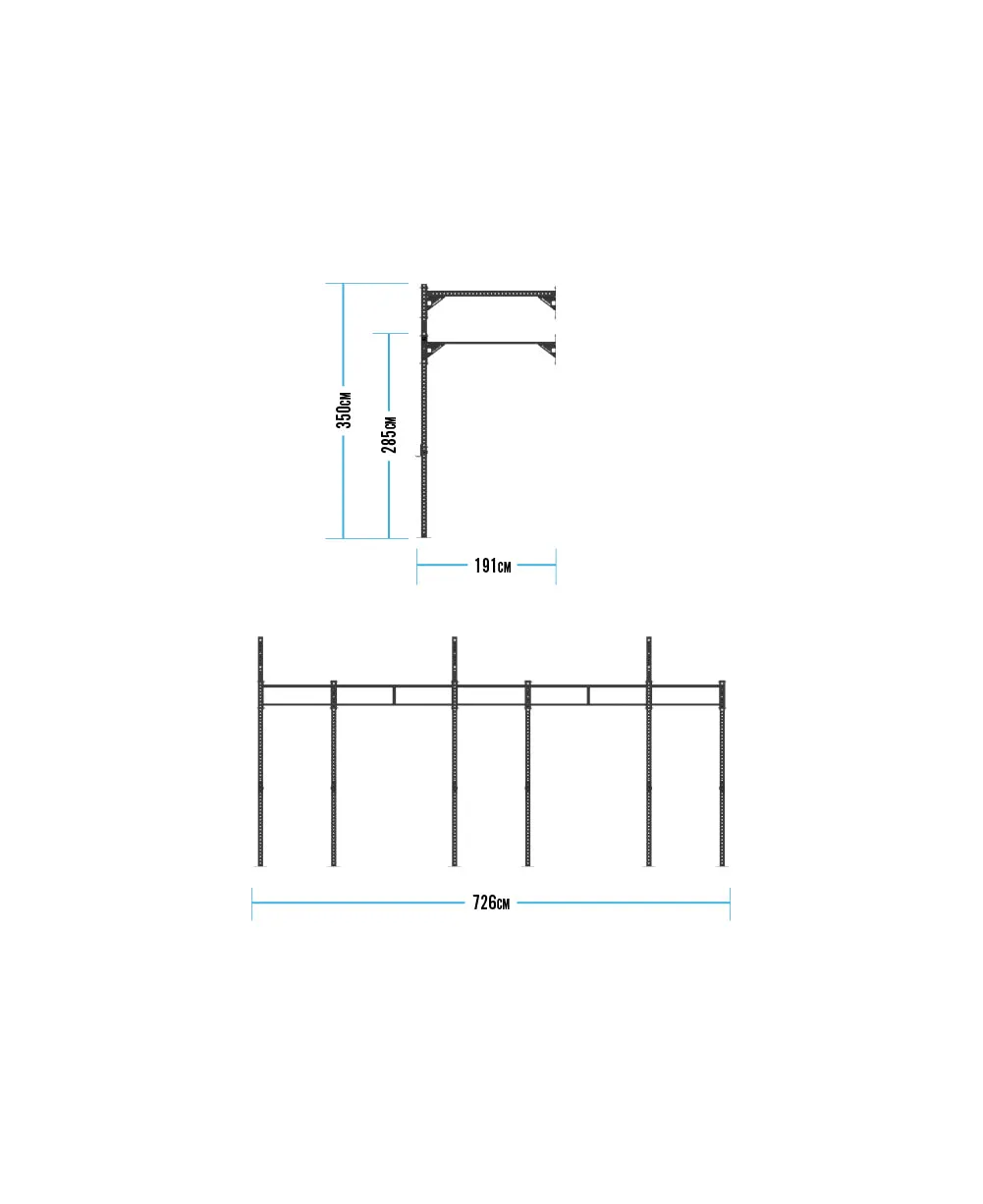Bulldog Gear - 3 Bay Wall Mounted Rig
