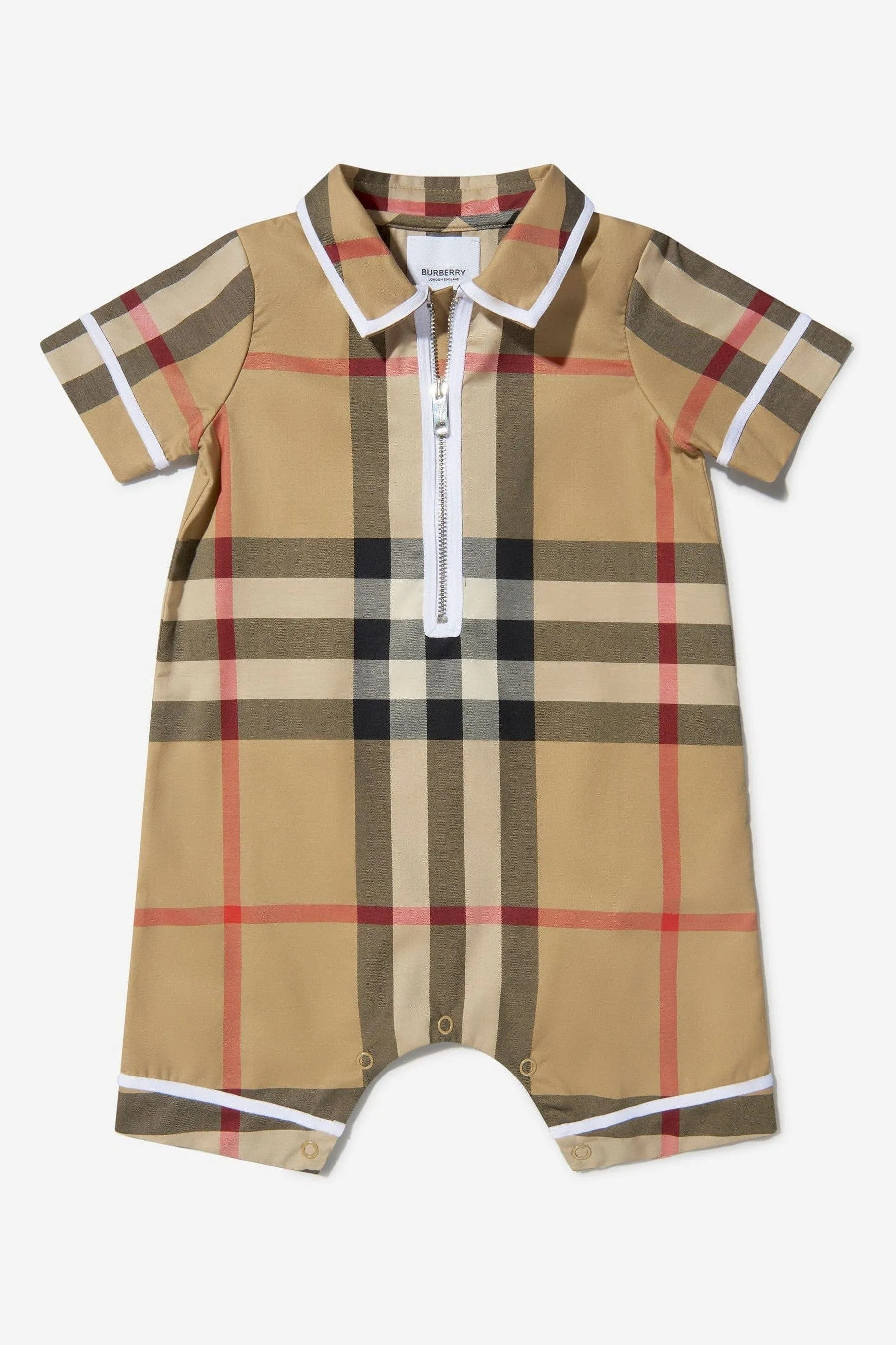 Burberry Baby Unisex Check Print Shortie