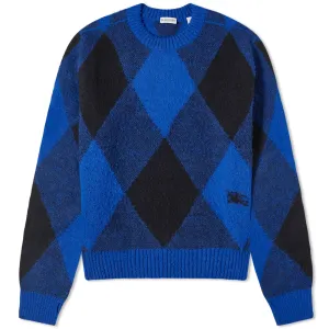 Burberry Large Check Jumper in Knight Ip Check