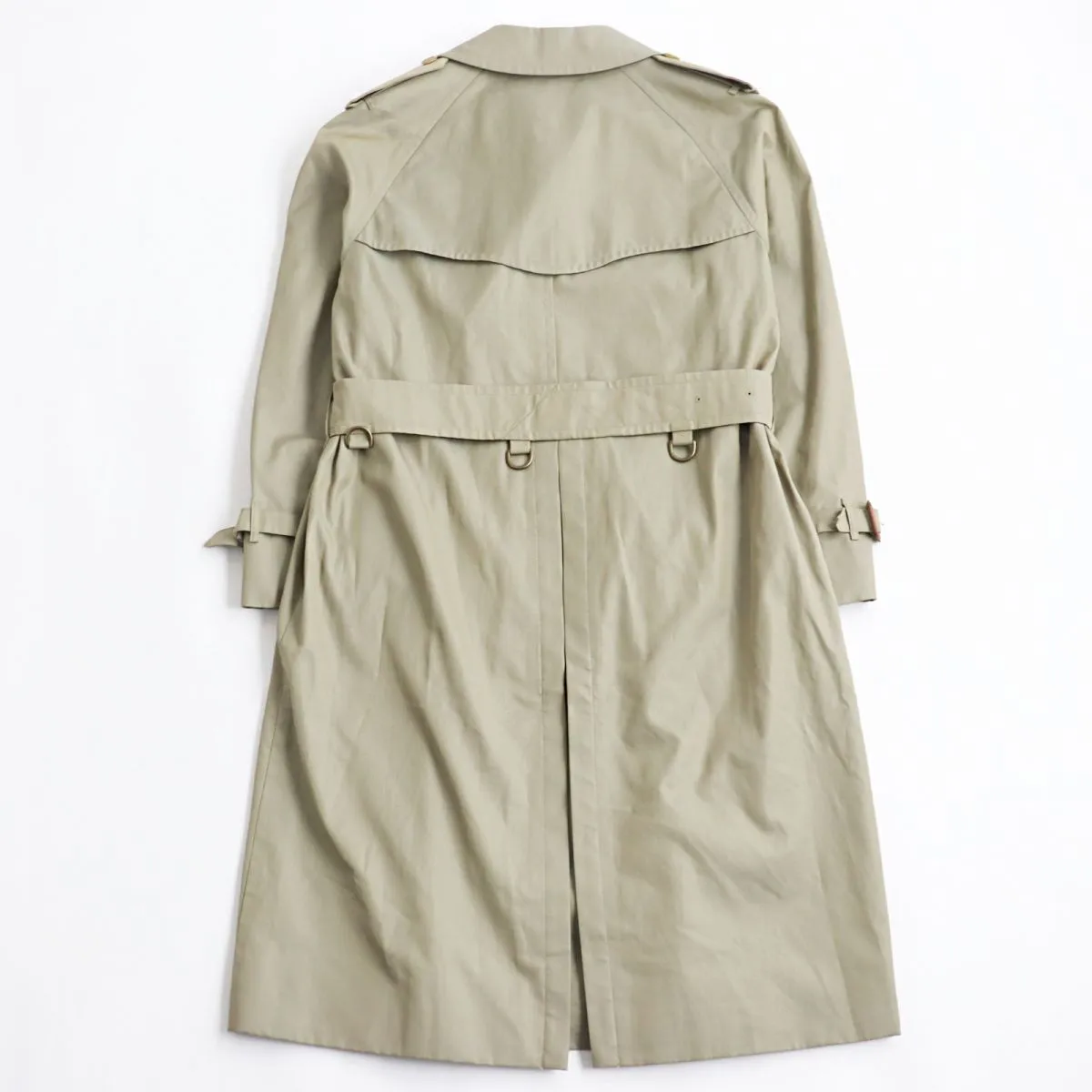 Burberry Vintage Trench Coat Beige Men's