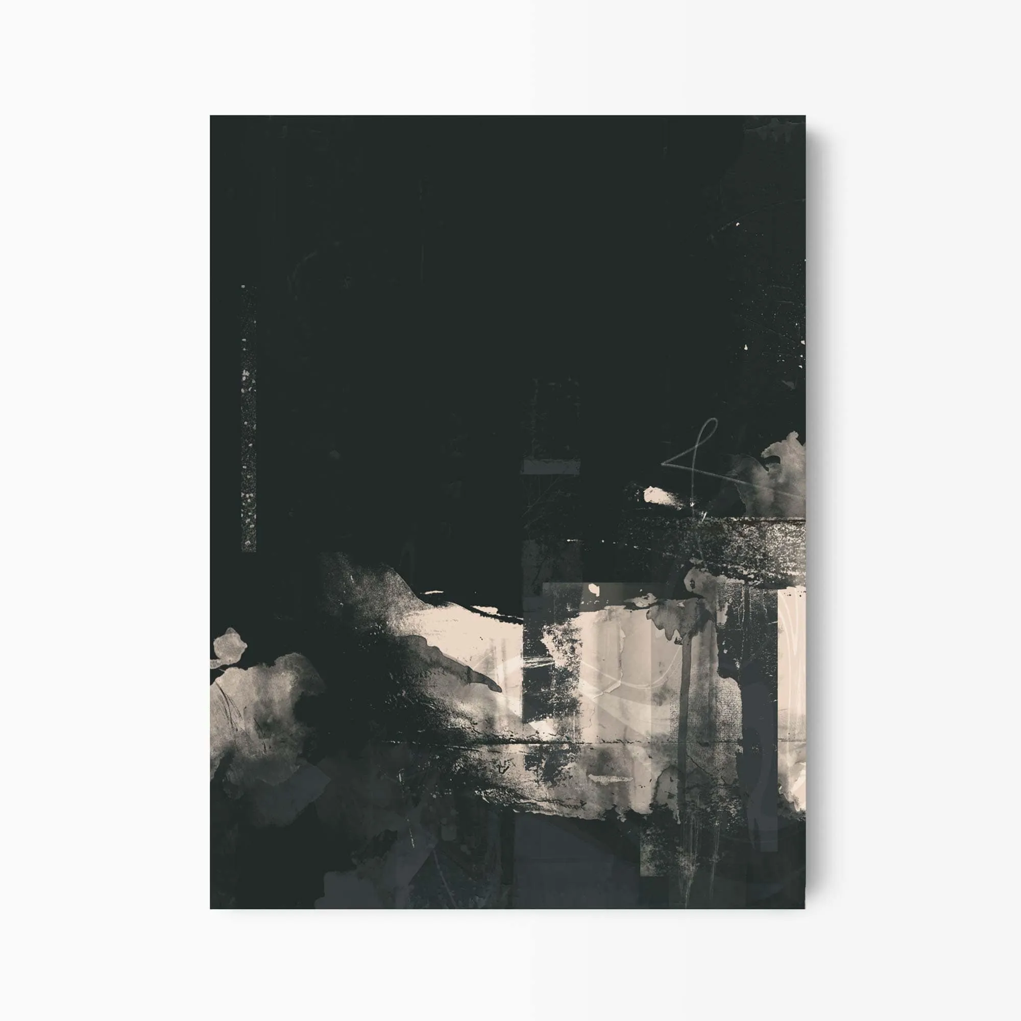 Burn the Midnight Oil Abstract Art Print