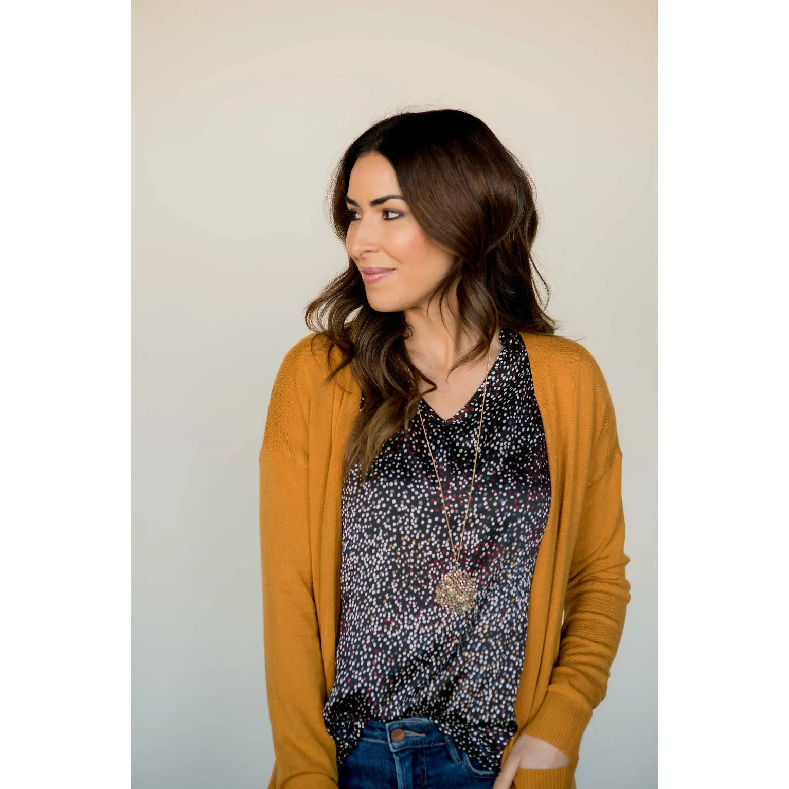Burst of Color Dotted Tee