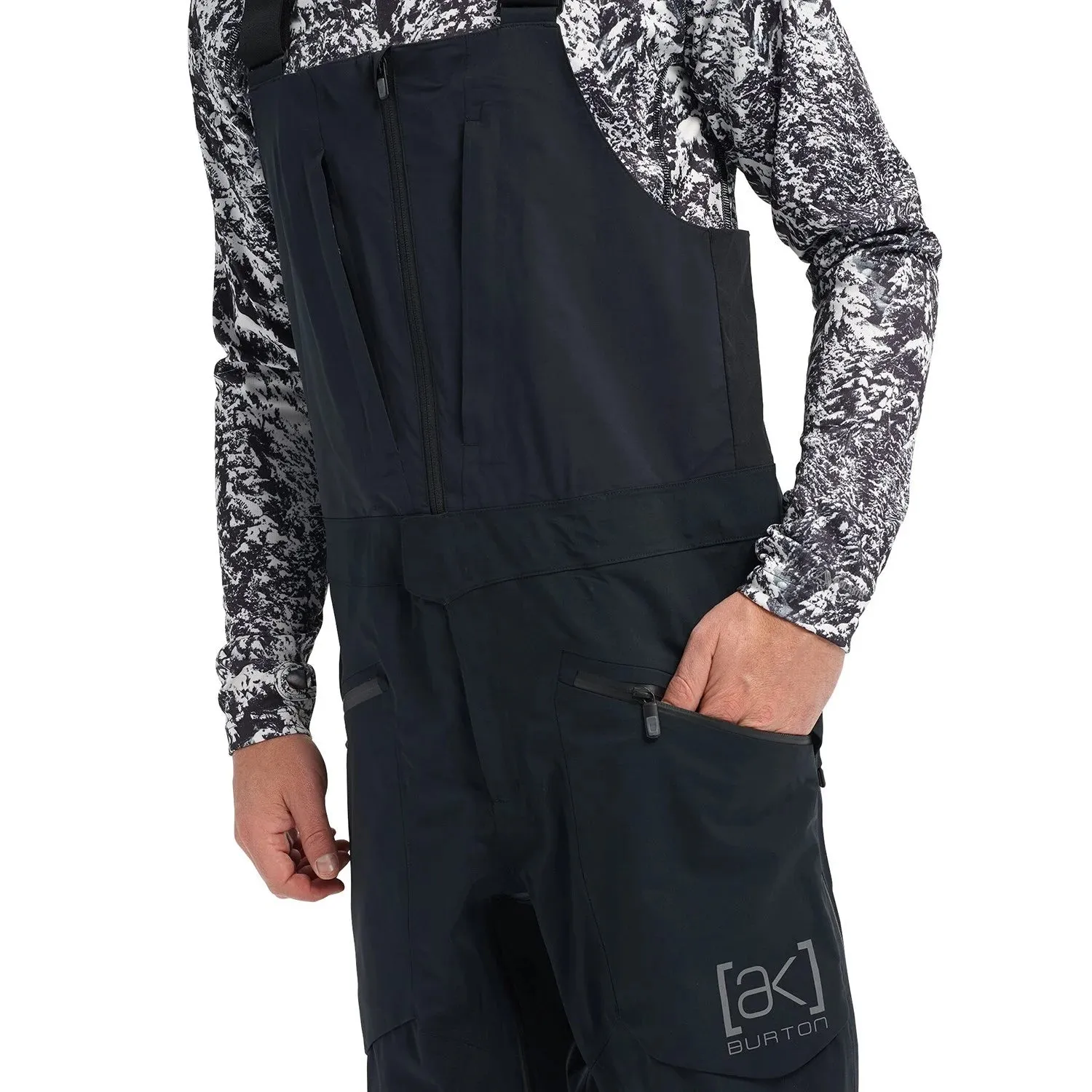 Burton [AK] Freebird GORE-TEX Mens Bib Pants 2024 Black