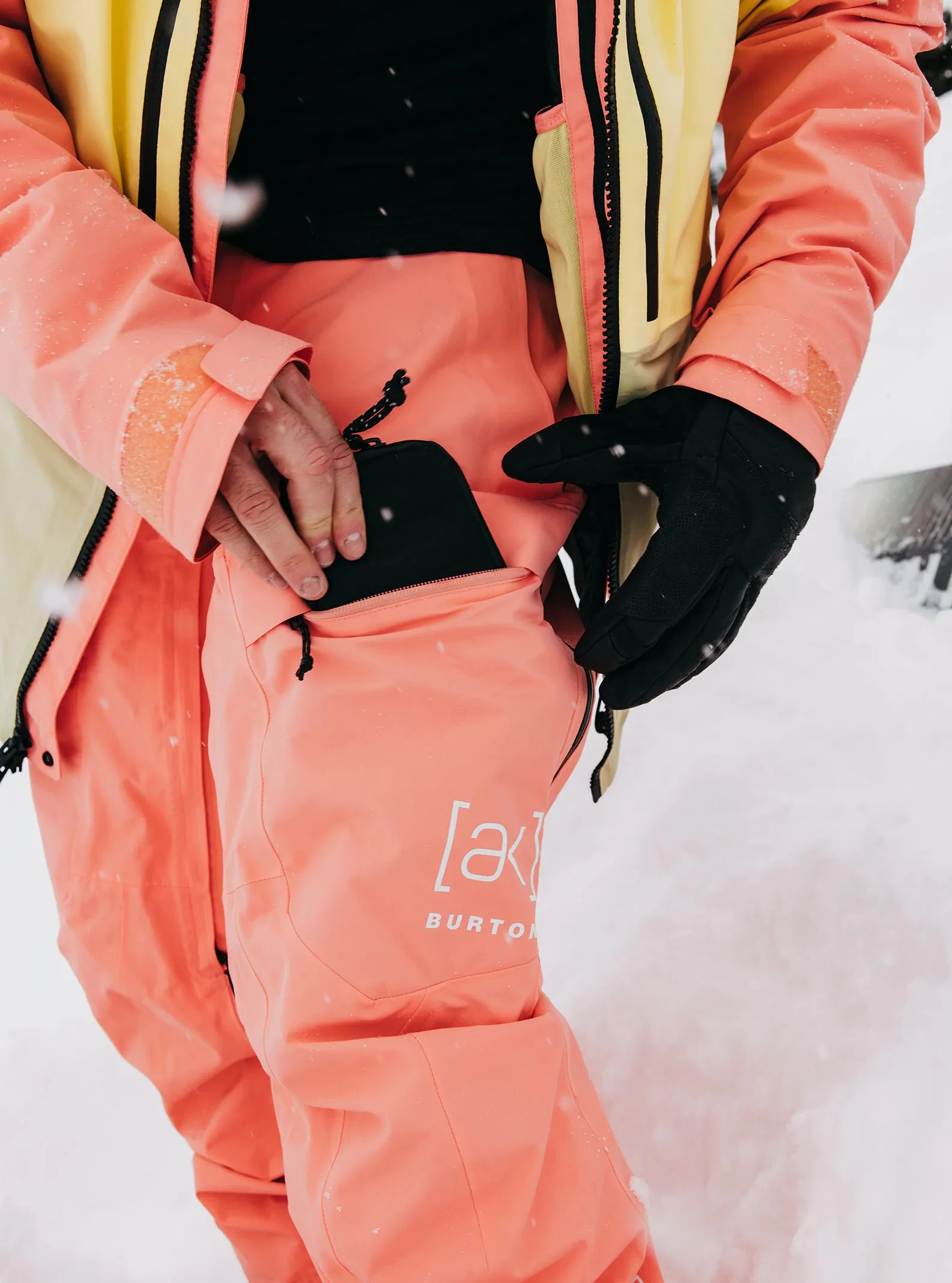 Burton [AK] Swash GORE-TEX Mens Pants 2024 Reef Pink